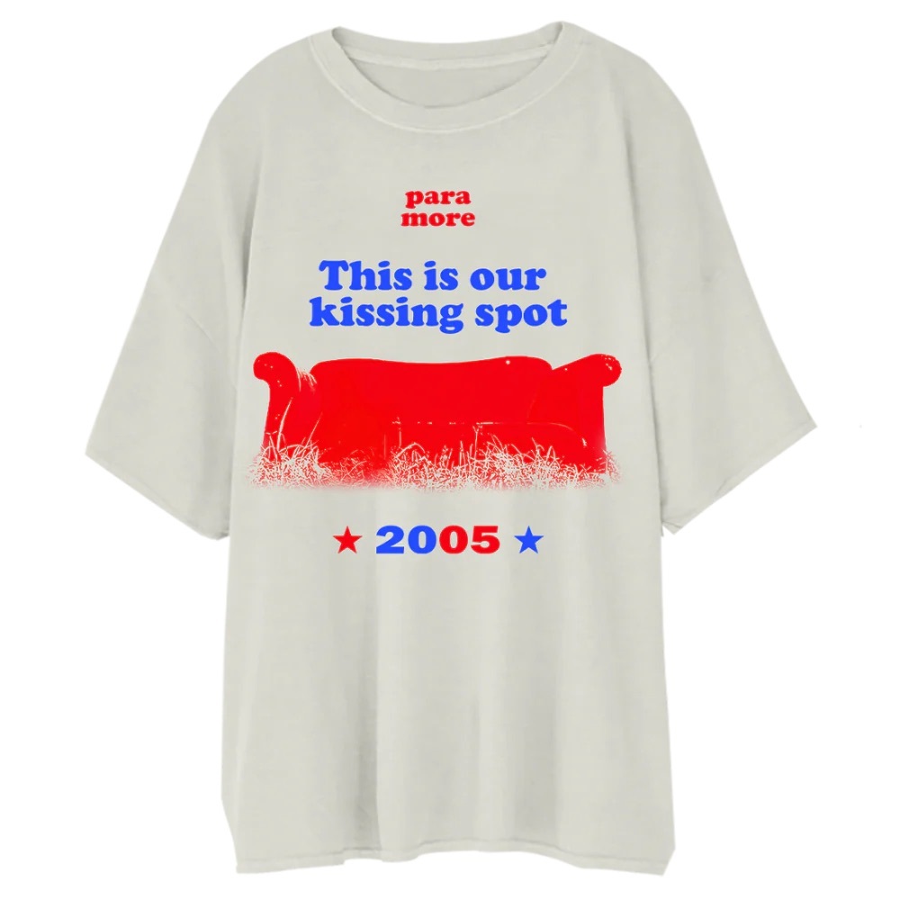Paramore This Is Our Kissing Spot 2005 T-Shirt Size XL New Hayley Williams